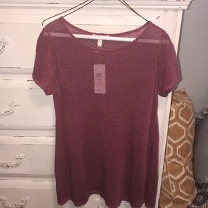 Eileen Fisher see through Tunic